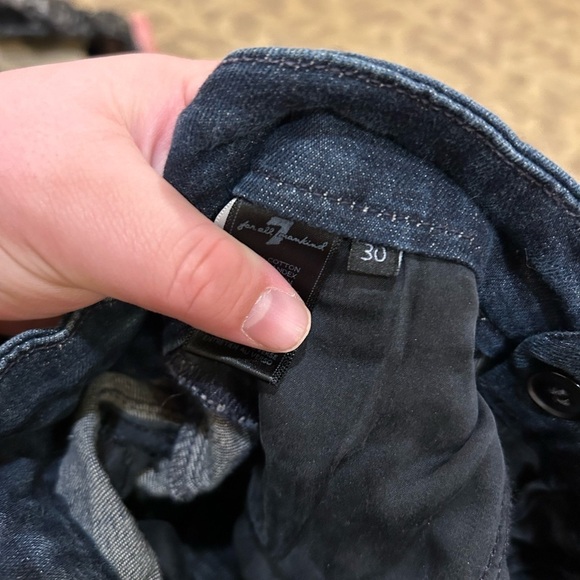 7 for all mankind the skinny bootcut jeans - Picture 9 of 9
